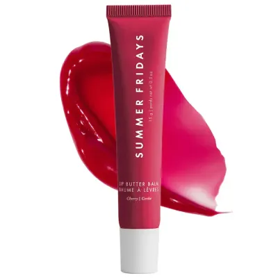 Summer Fridays Lip Butter Balm for Hydration & Shine Shade : Cherry