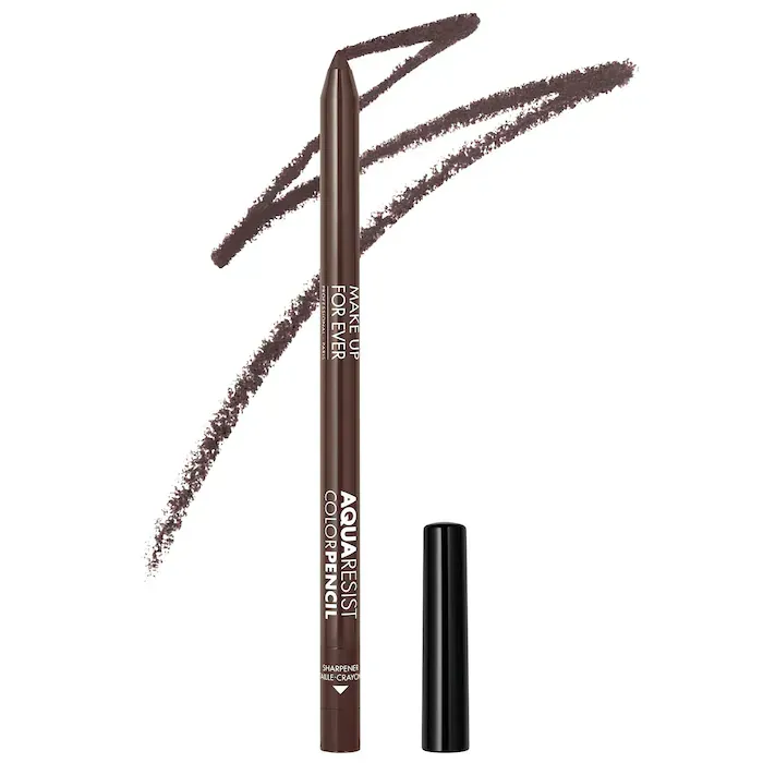 MAKE UP FOR EVER Aqua Resist Color Pencil Eyeliner 02 Ebony - warm brown