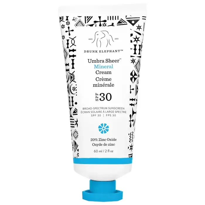 Drunk Elephant Umbra 100% Mineral Cream SPF 30/PA+++ Tinted Face Sunscreen