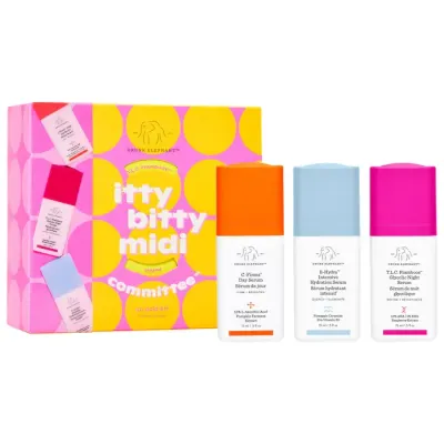 Drunk Elephant Itty Bitty Midi Committee Serum Trio