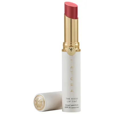 Tatcha The Kissu Lip Tint SPF 25 Hydrating Tinted Lip Sunscreen Color: Plum Blossom