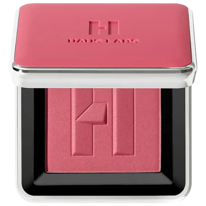 HAUS LABS BY LADY GAGA Color Fuse Talc-Free Blush Powder With Fermented Arnica Color: Hibiscus Haze