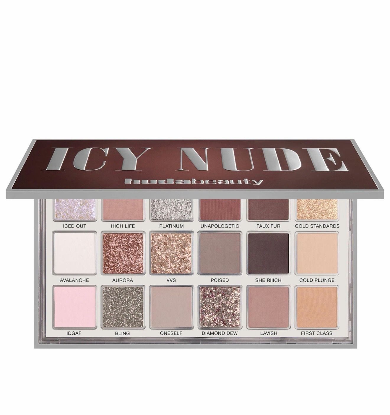 HUDA BEAUTY Icy Nude Eyeshadow Palette HUDA BEAUTY Icy Nude Eyeshadow Palette