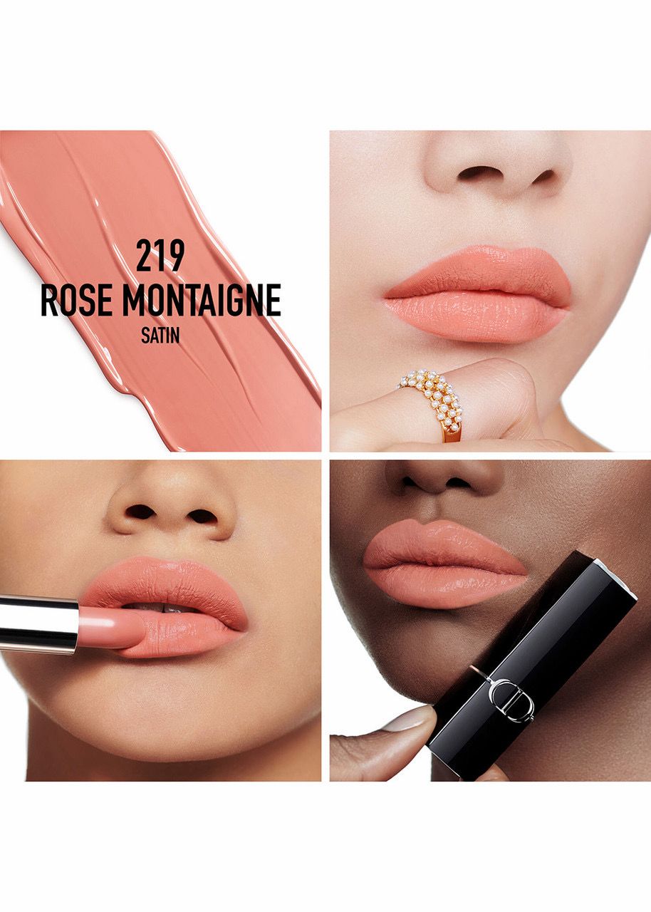 DIOR Rouge Dior Refillable Lipstick Satin, إختاري الدرجة: 219