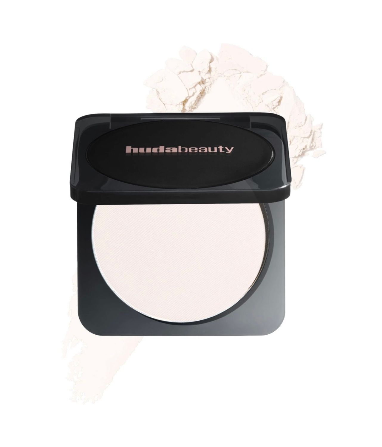 HUDA BEAUTY  Easy Bake Airbrush Matte Pressed Setting Powder, إختاري الدرجة: Sugar Cookie Translucent