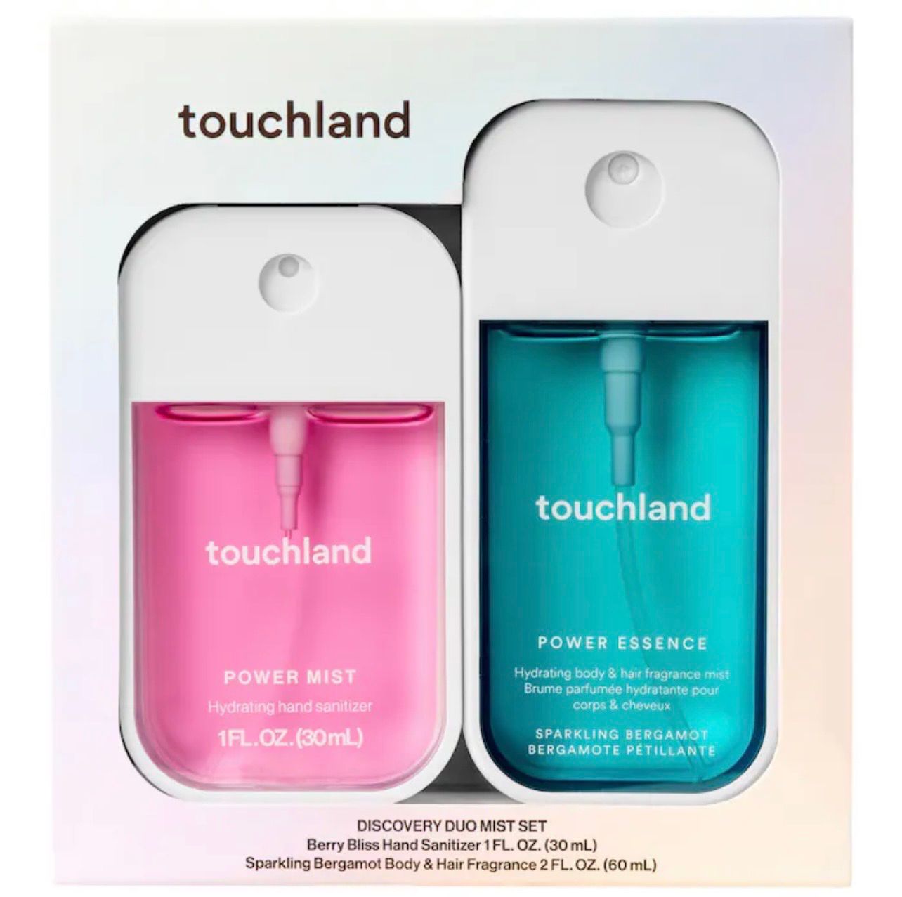 Touchland  Sparkling Bliss Limited Edition Body & Hand Mist Essentials Set