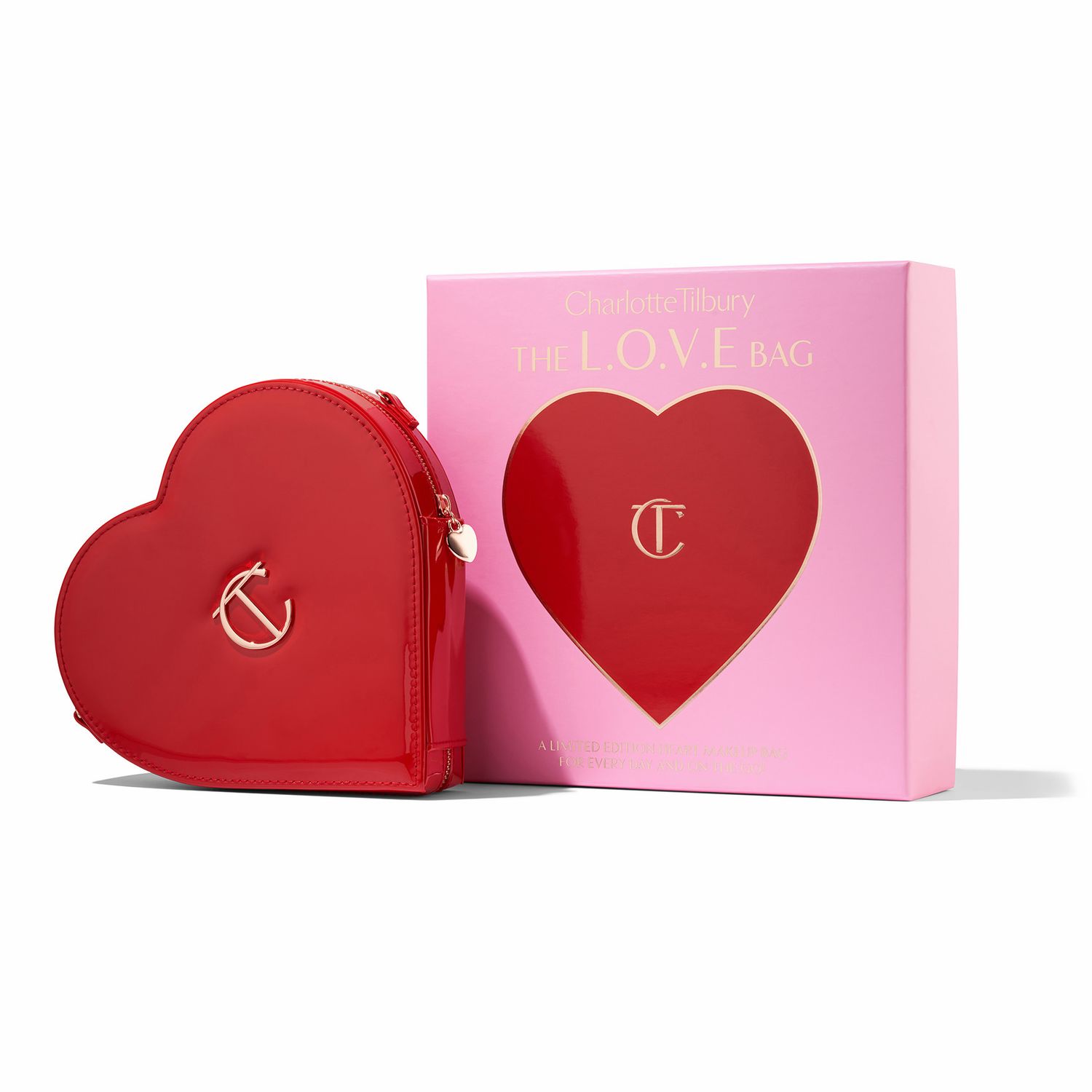 L.O.V.E  Bag - Red CHARLOTTE TILBURY L.O.V.E Bag - Red