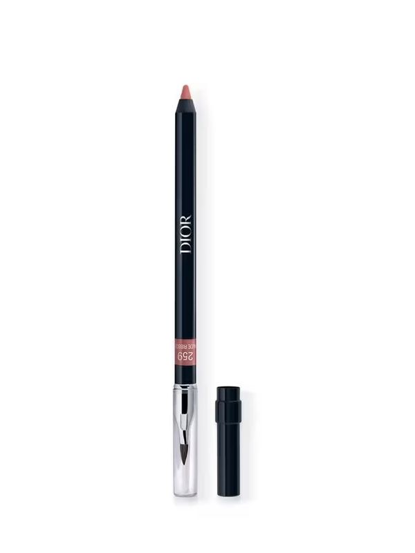 DIOR Rouge Dior Contour No-Transfer Lip Liner Pencil - Couture Color - Comfort and Long Wear Shade 259 Nude Ribbon