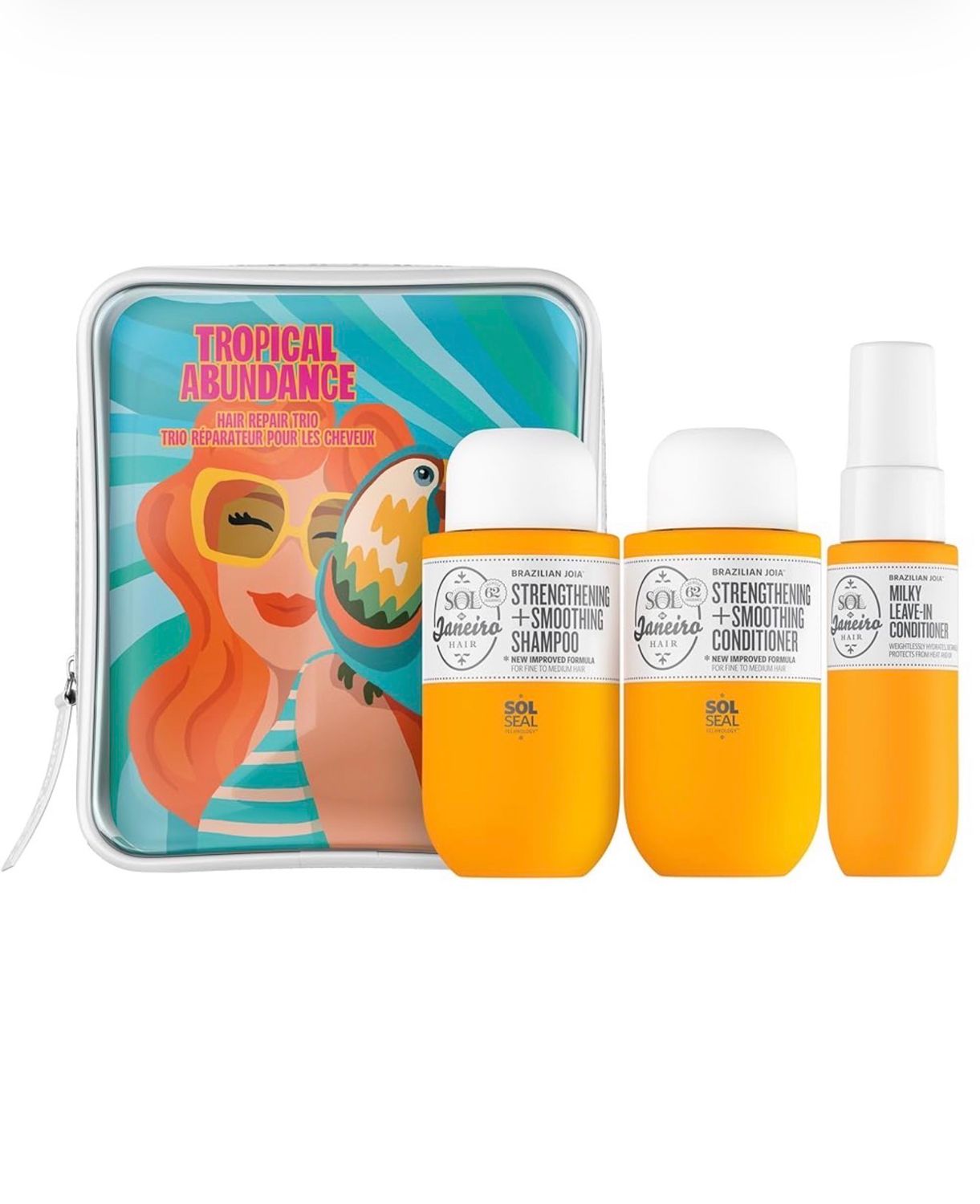 Sol de Janeiro Tropical Abundance Hair Repair Trio Travel Set | Jet Set | Sol de Janeiro Tropical Abundance Hair Repair Trio Travel Set | Jet Set |