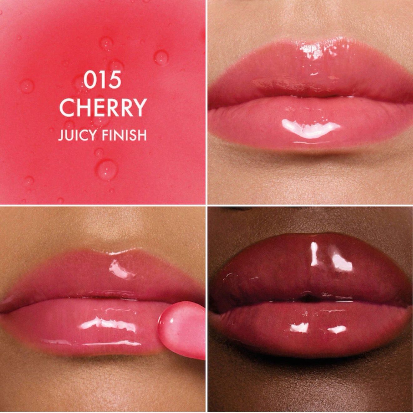 DIOR  Lip Glow Oil Hydrating High-Shine Gloss, إختاري درجتك: 015 cherry
