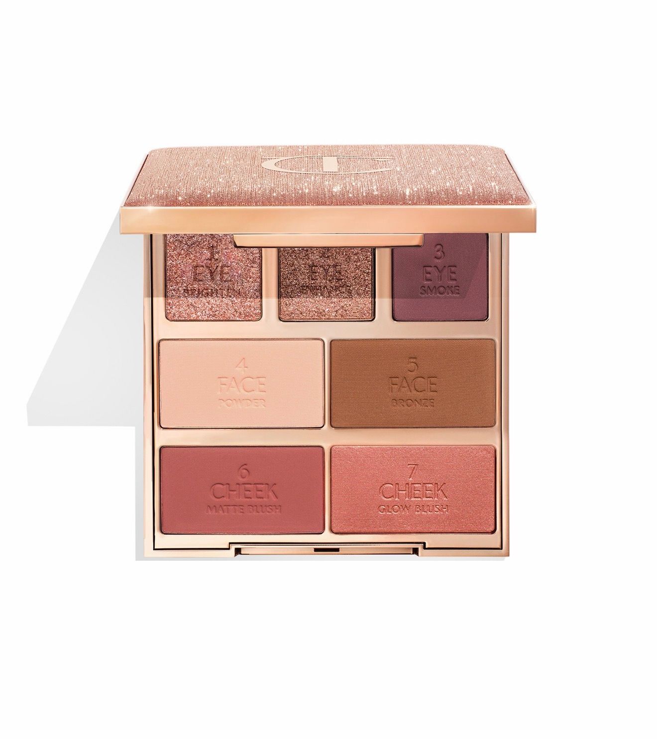 CHARLOTTE TILBURY  HOLLYWOOD INSTANT LOOK IN A PALETTE DREAMY, BRONZED BEAUTY