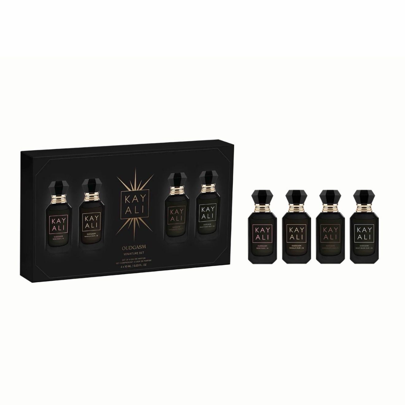 KAYALI Oudgasm Miniature Set 4x10 ml