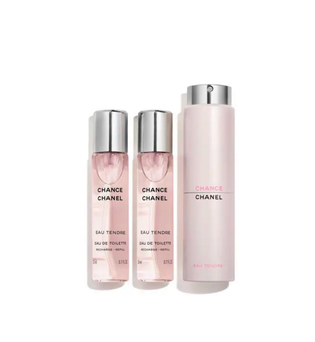 CHANEL CHANCE EAU TENDRE Eau de Toilette Twist and Spray CHANEL CHANCE EAU TENDRE Eau de Toilette Twist and Spray