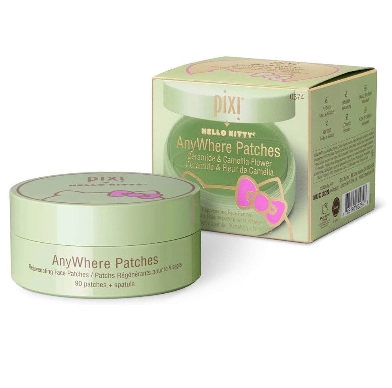 Pixi Hello Kitty Hydrating Anywhere Multi-Use Eye Patches x 90 Pixi Hello Kitty Hydrating Anywhere Multi-Use Eye Patches x 90