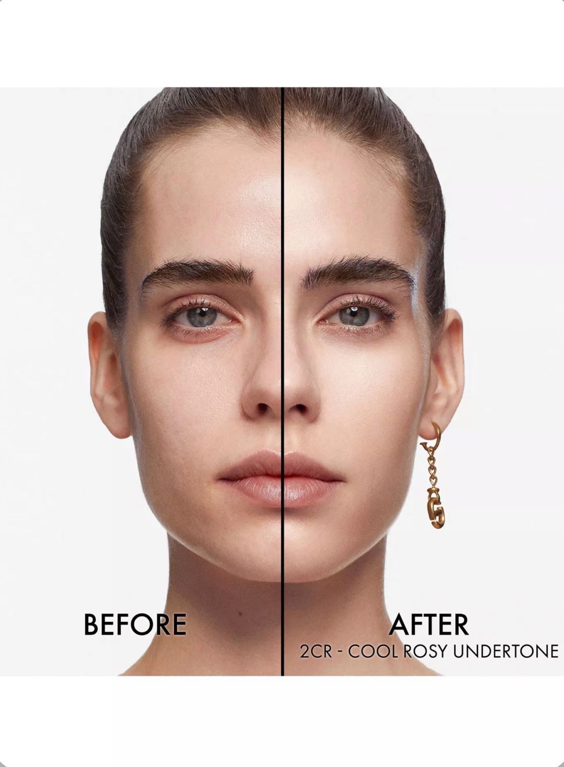 DIOR Forever Skin Glow Foundation 24h Wear Radiant Finish DIOR Forever Skin Glow Foundation 24h Wear Radiant Finish, إختاري الدرجة: 2cr