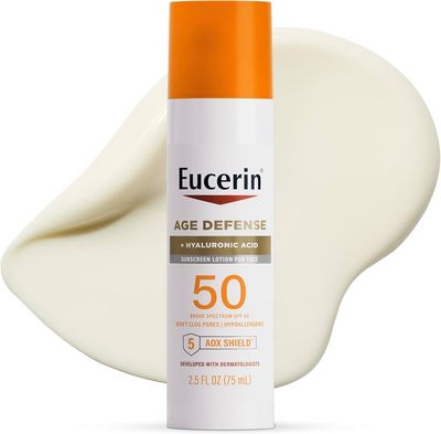 Eucerin Sun Age Defense Face Sunscreen Lotion SPF 50 Eucerin Sun Age Defense Face Sunscreen Lotion SPF 50
