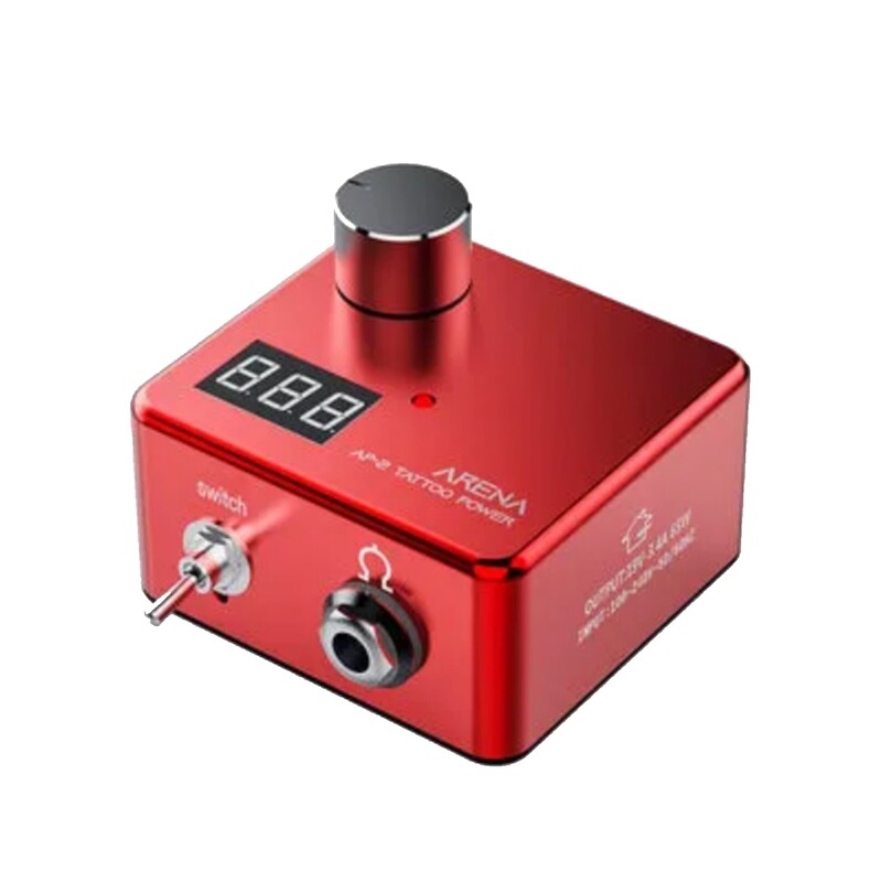 Arena Power Supply 3.4A, Color: Red