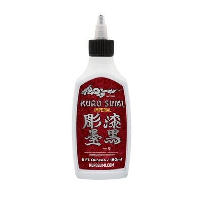 Kuro Sumi Imperial Tattoo Ink - Imperial Outlining (180 ml.)