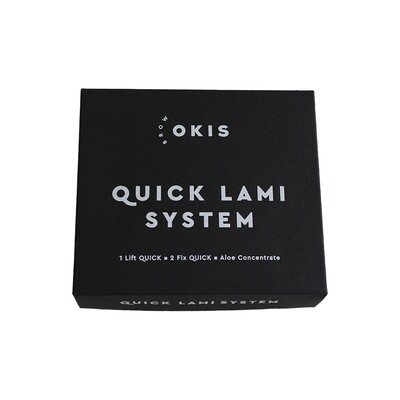Set OKIS BROW Quick Lami System (1 Quick Lift 10 ml, 2 Quick Fix 10 ml, Aloe Concentrate 15 ml)