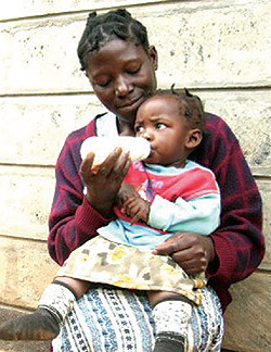 Milk for Mothers with HIV/AIDS