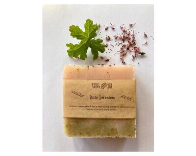 Artisan soap- Rose geranium