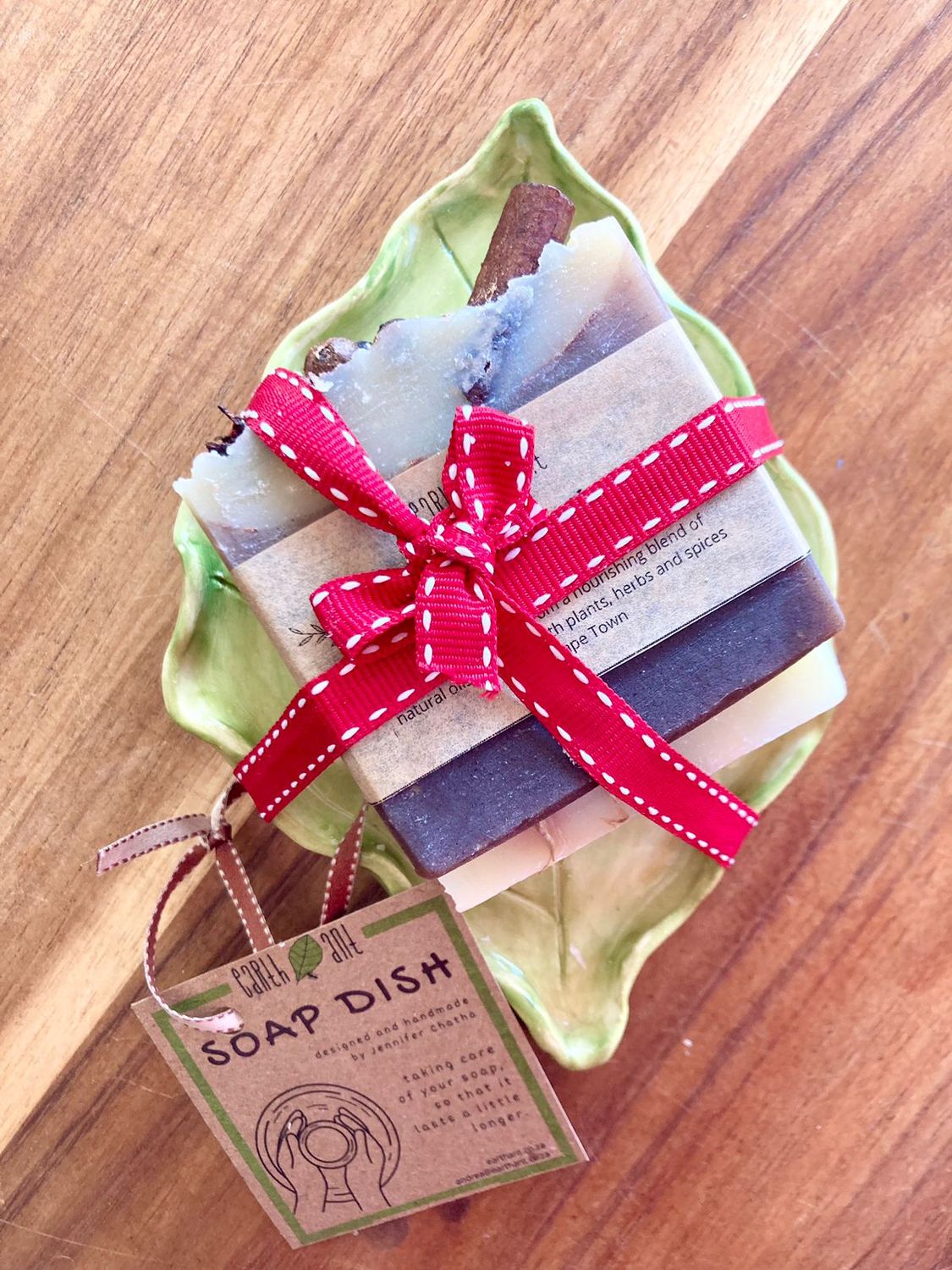 Gift set- soap dish and soaps