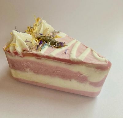 Cake soap - lavendar