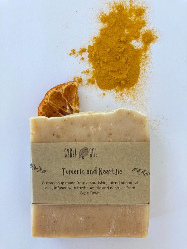 Artisan Soap- Tumeric and Naartjie
