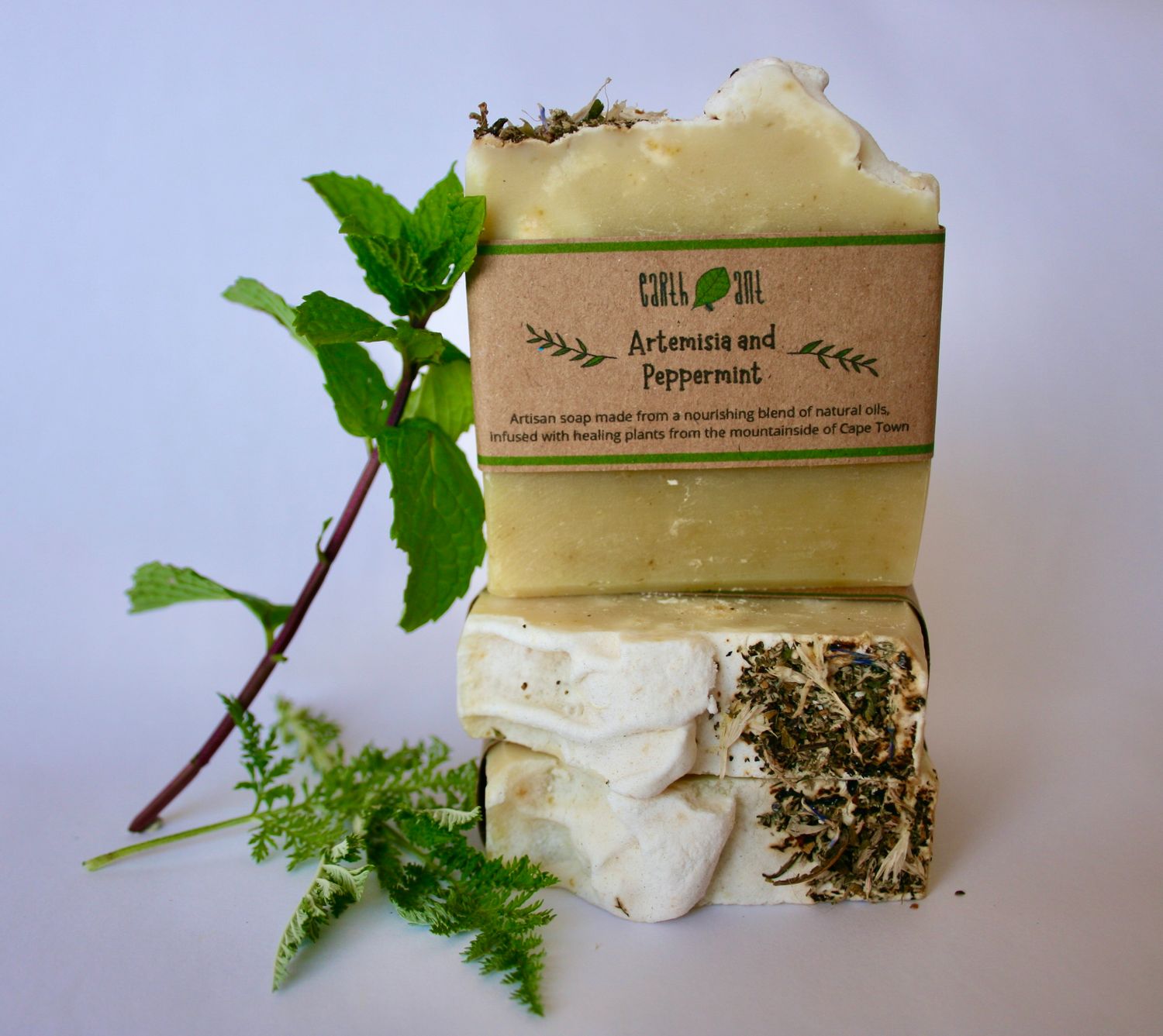 Artisan soap- Artemisia and Peppermint