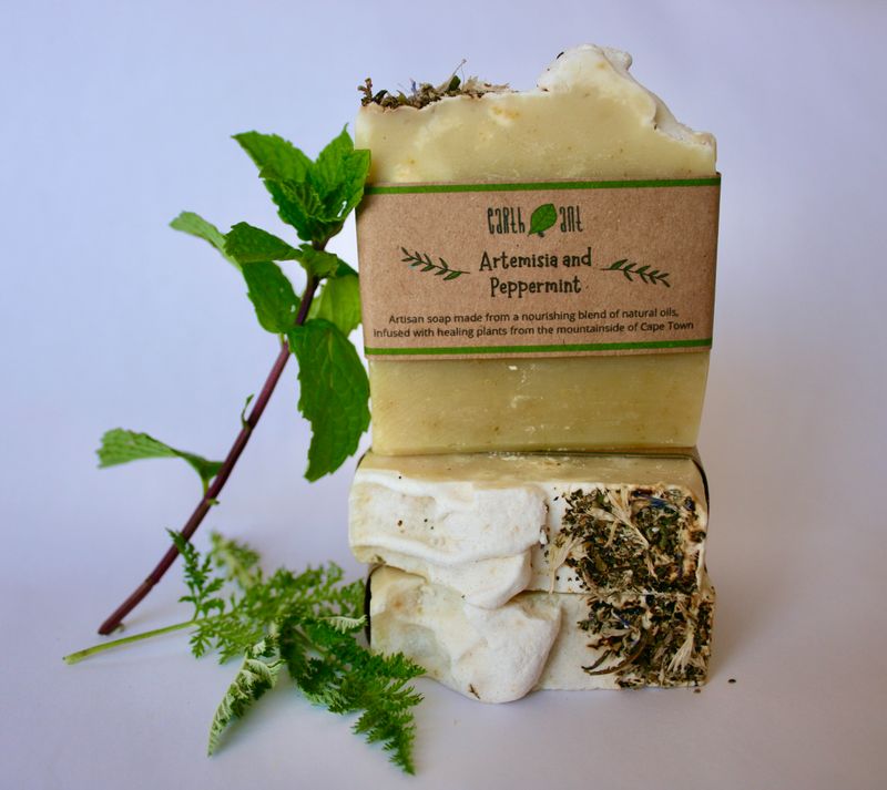 Artisan soap- Artemisia and Peppermint