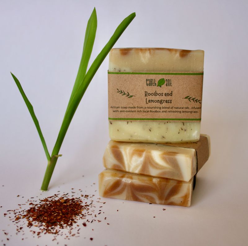 Artisan soap - Lemongrass and rooibos