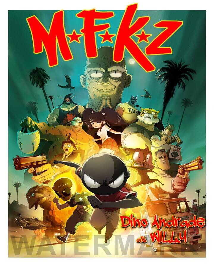MFKZ Autograph Print and Video | Dino Andrade, Voice Actor