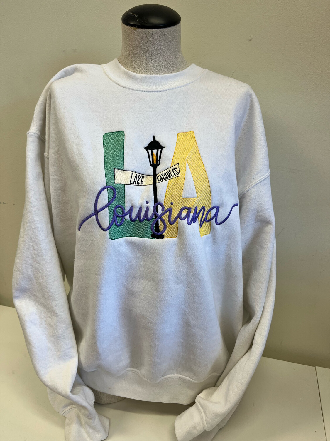 Louisiana Mardi Gras sweatshirt