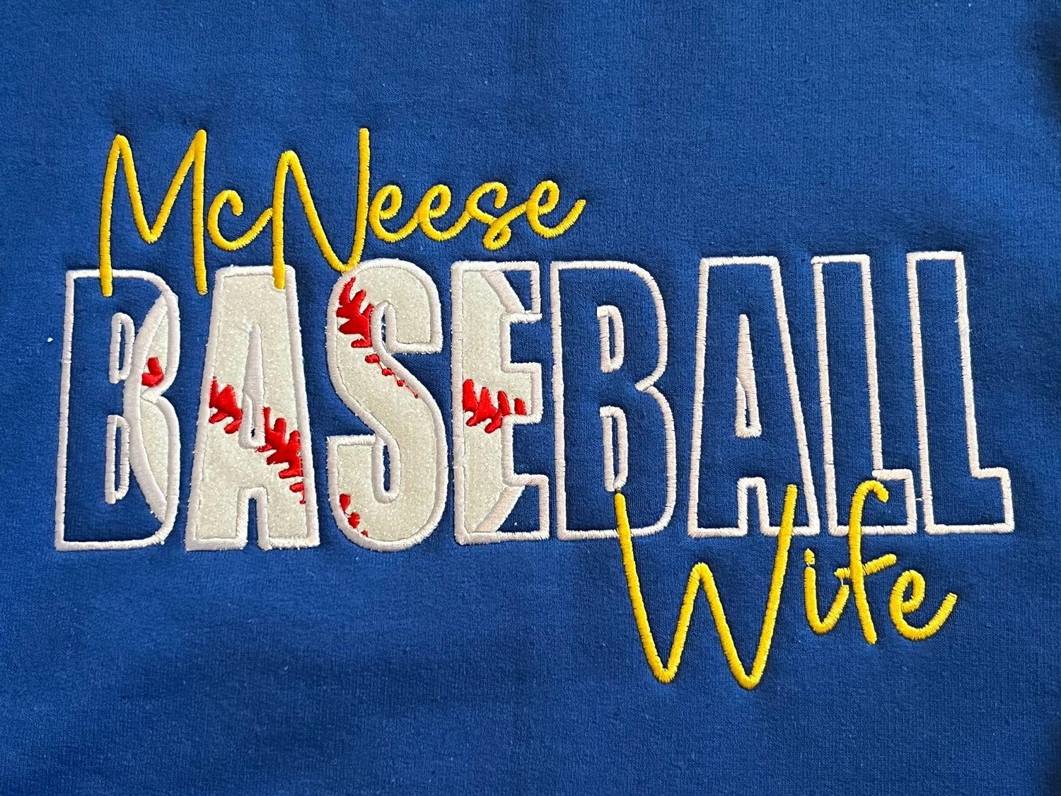 Personalized Sports Applique