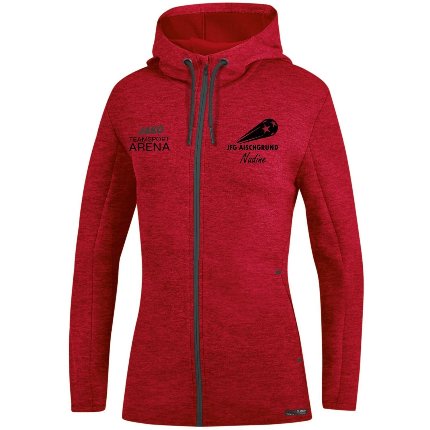 Kaputzenjacke - Damenschnitt - Fankollektion "JFG Aischgrund"