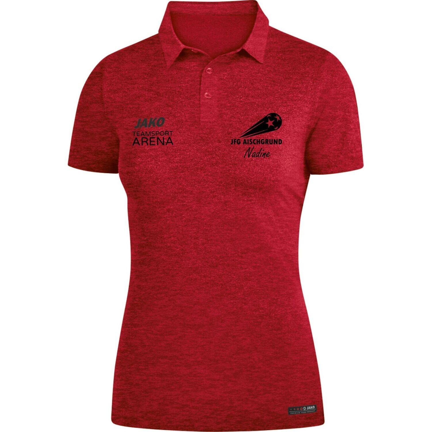 Premium Polo - Damenschnitt - Fankollektion "JFG Aischgrund"