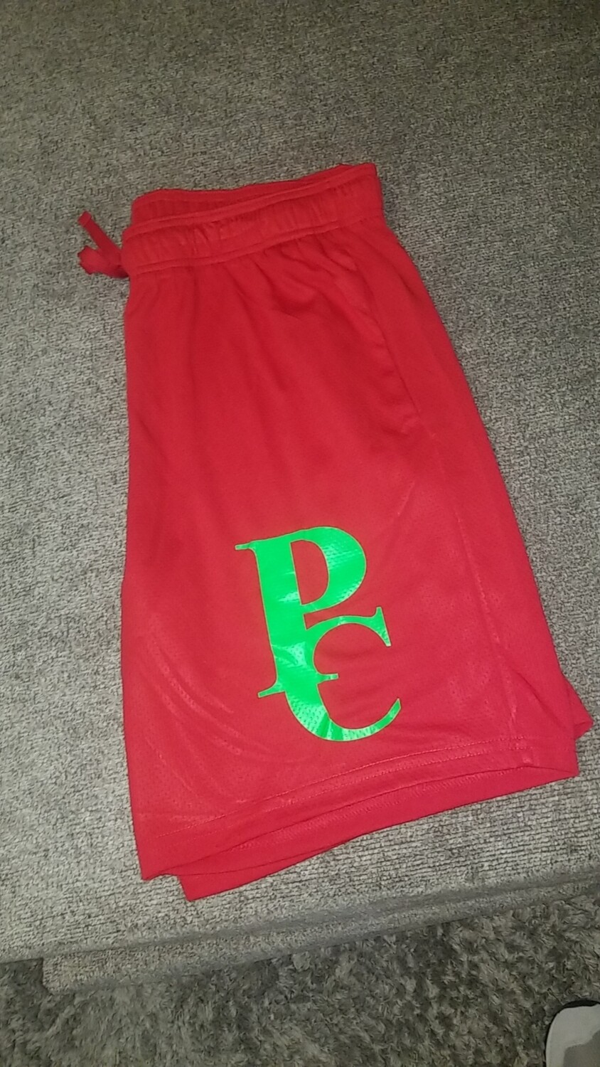Red Paper Chasher&#39;s Shorts
