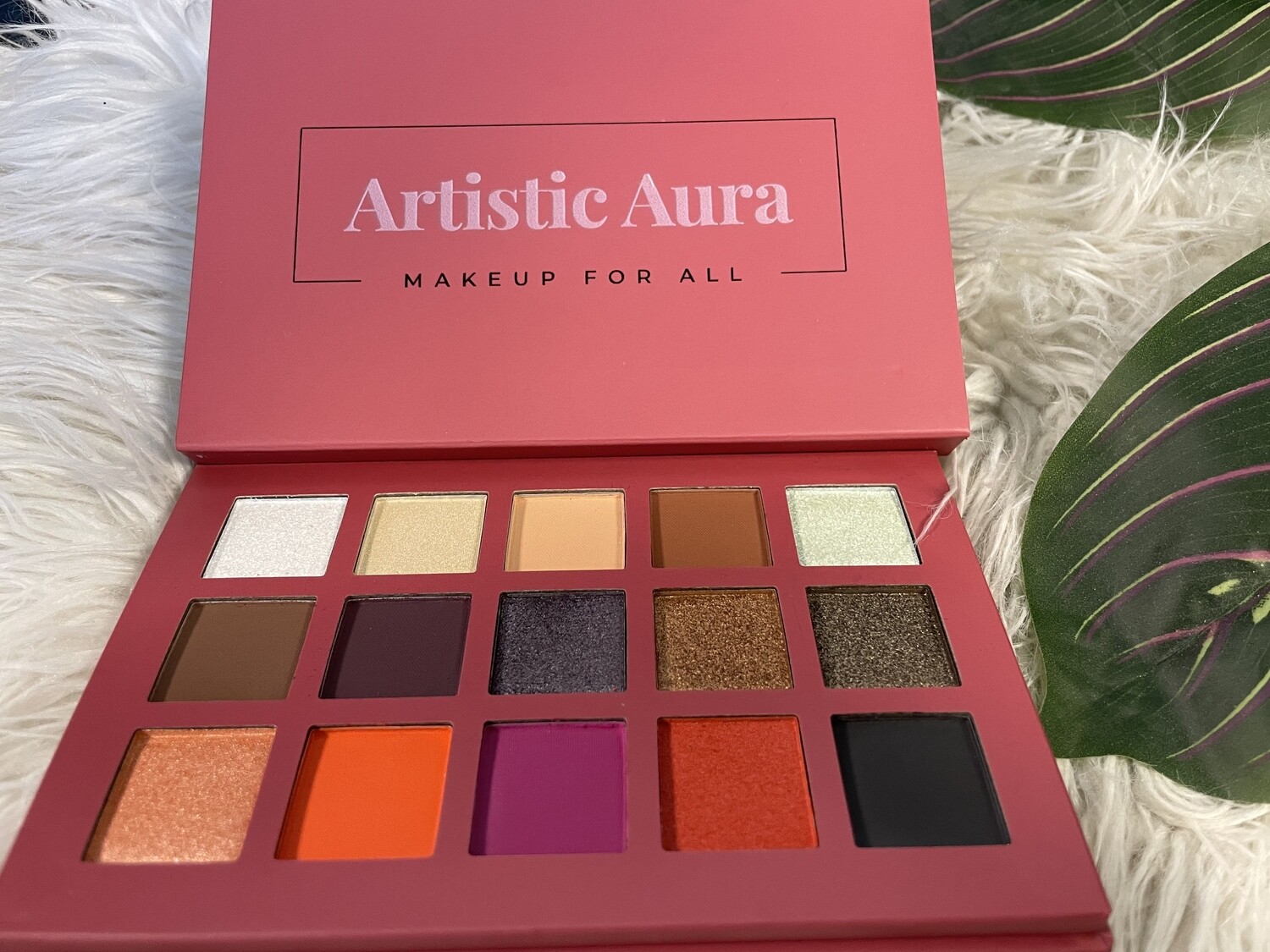 Artistic Aura - Bright and Colorful Eyeshadow Palette