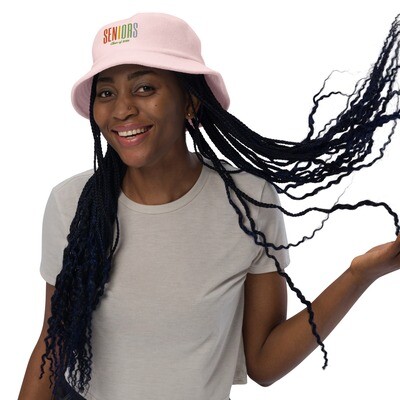 Personalized Unstructured terry cloth bucket hat