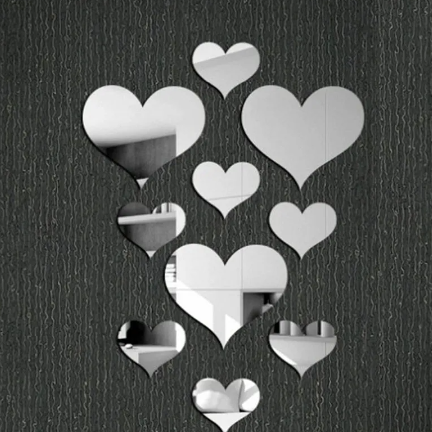 Heart Wall Mirrors
