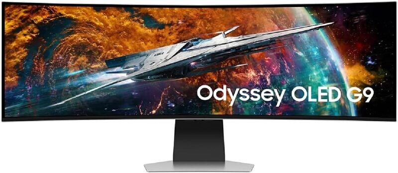SAMSUNG Odyssey OLED G9 Series Curved Smart Gaming Monitor 49&quot;