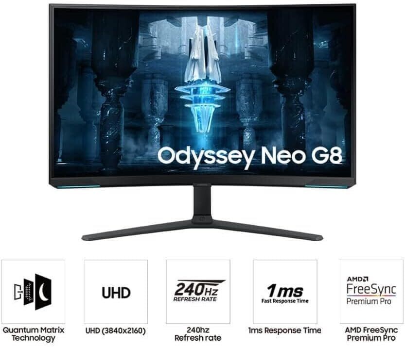 SAMSUNG New Odyssey G8 Gaming Monitor 34&quot;
