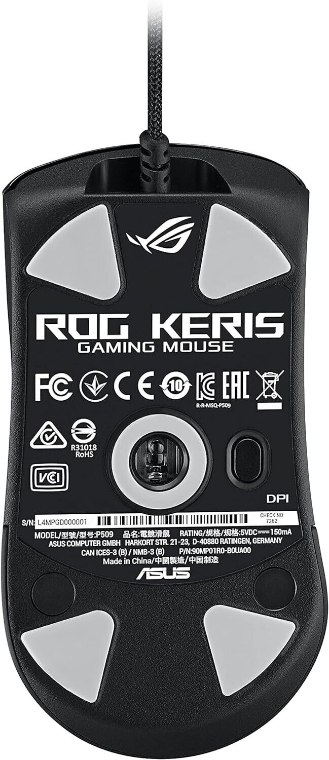 ASUS ROG Keris Lightweight FPS Optical Gaming Mouse