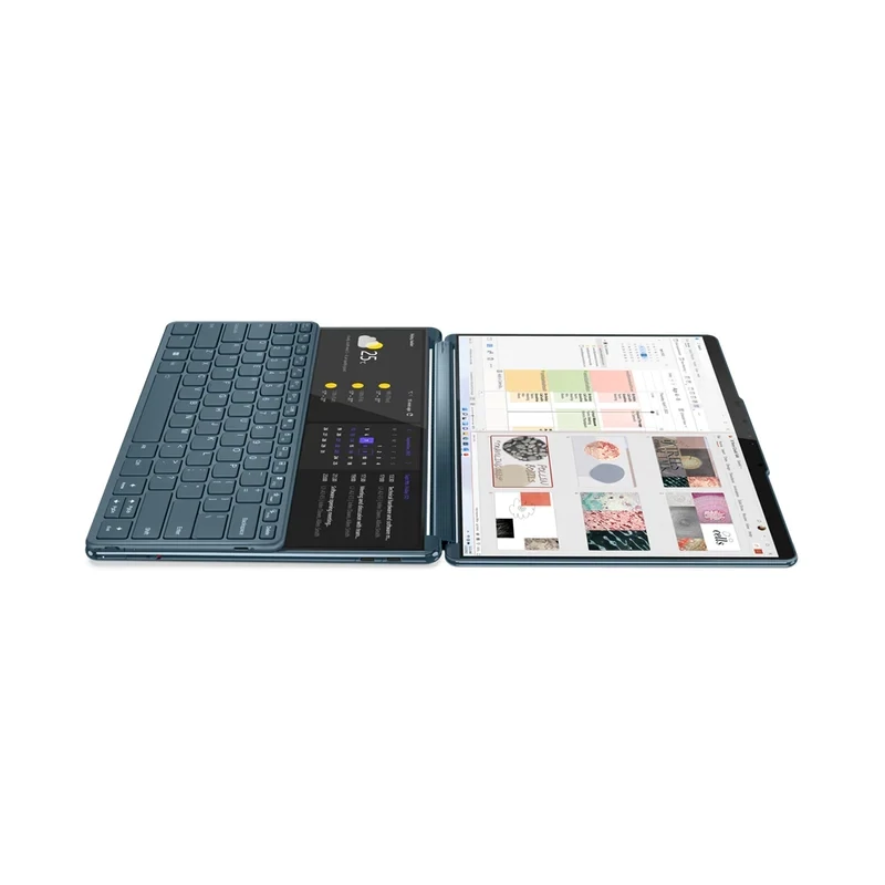 Lenovo Yoga Book 9 13IRU8 2x 13.3&quot; 2.8K Touchscreen Laptop - Core i7-1355U - 16GB RAM - 1TB SSD - Shared - Win 11 (Tidal Teal)