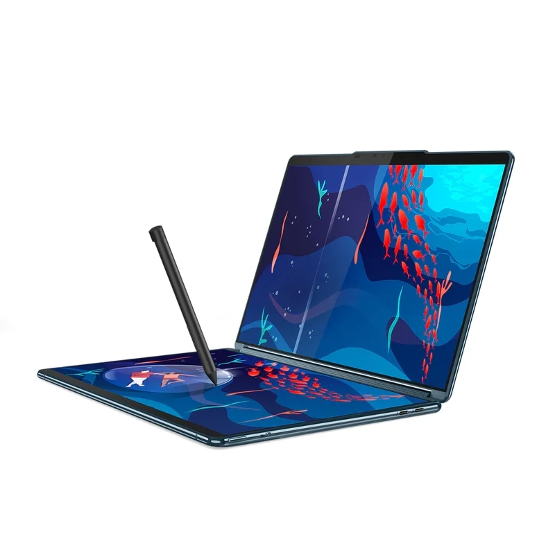 Lenovo Yoga Book 9 13IRU8 2x 13.3&quot; 2.8K Touchscreen Laptop - Core i7-1355U - 16GB RAM - 1TB SSD - Shared - Win 11 (Tidal Teal)