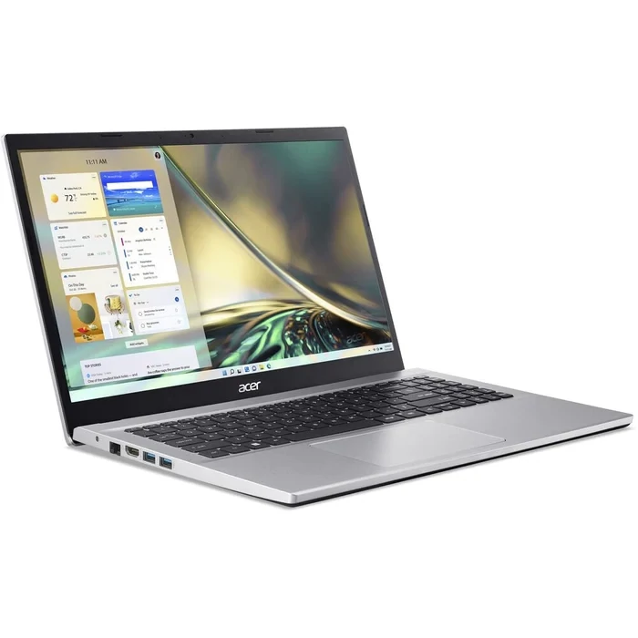 Acer Aspire 3 A515-15.6&quot; Laptop - Core i5-1235U - 8GB RAM - 512GB SSD - Shared - WIN 10 PRO K(Silver)