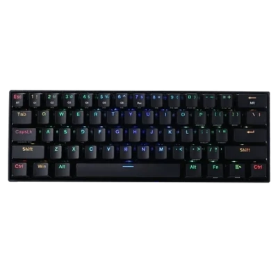 Redragon PRO Draconic 60% Compact RGB Wireless Mechanical Keyboard
