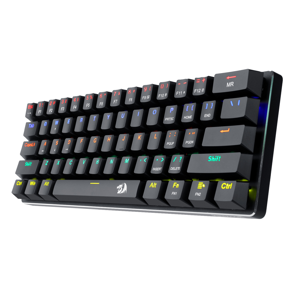 Redragon Jax 60% Mechanical Gaming Keyboard - Black