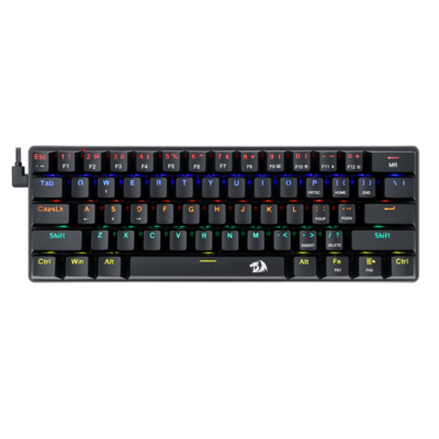 Redragon Jax 60% Mechanical Gaming Keyboard - Black