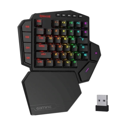 Redragon DITI Wireless One-Handed Mechanical Keyboard